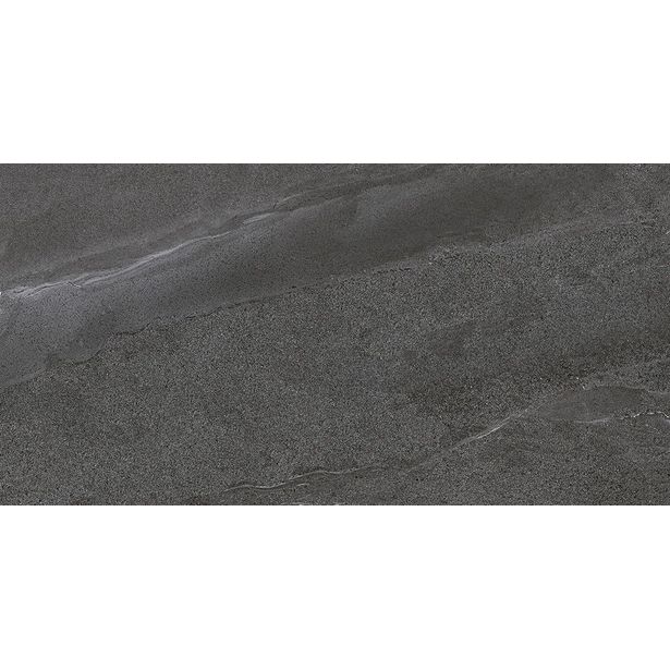 Lattialaatta Pukkila Landstone Anthracite, himmeä, sileä, 1198x598mm