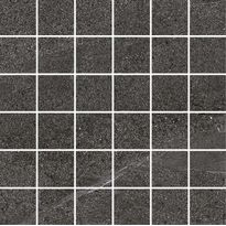 Mosaiikkilaatta Pukkila Landstone Anthracite, himmeä, sileä, 48x48mm