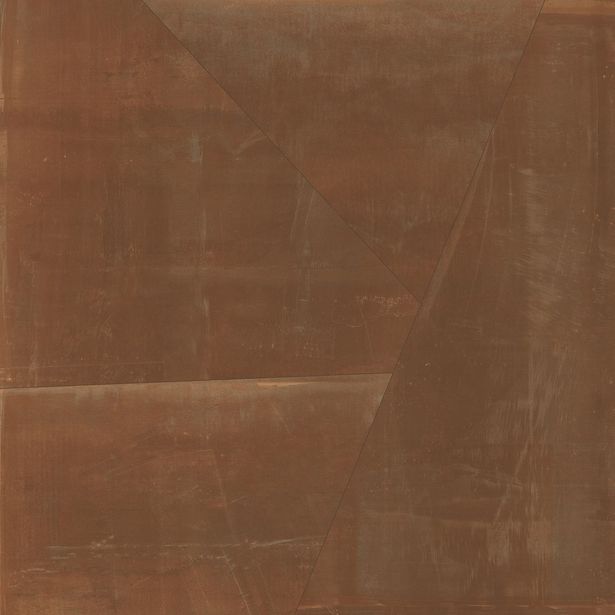 Lattialaatta Pukkila Metal Design Deco Copper, matta, sileä, 119.8x119.8cm