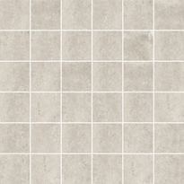Mosaiikkilaatta Pukkila Stonemix White, himmeä, sileä, 50x50mm