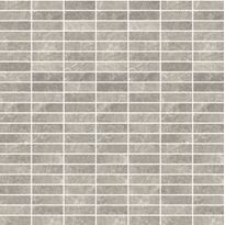 Mosaiikkilaatta Pukkila Stonemix Grey mattoncino, himmeä, sileä, 14x43mm