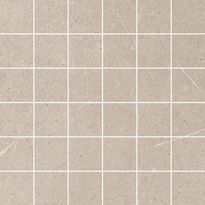 Mosaiikkilaatta Pukkila Ease Greige, matta, sileä, 5x5cm