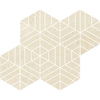 Mosaiikkilaatta Pukkila Ease Esagona T72 Sand, matta, sileä
