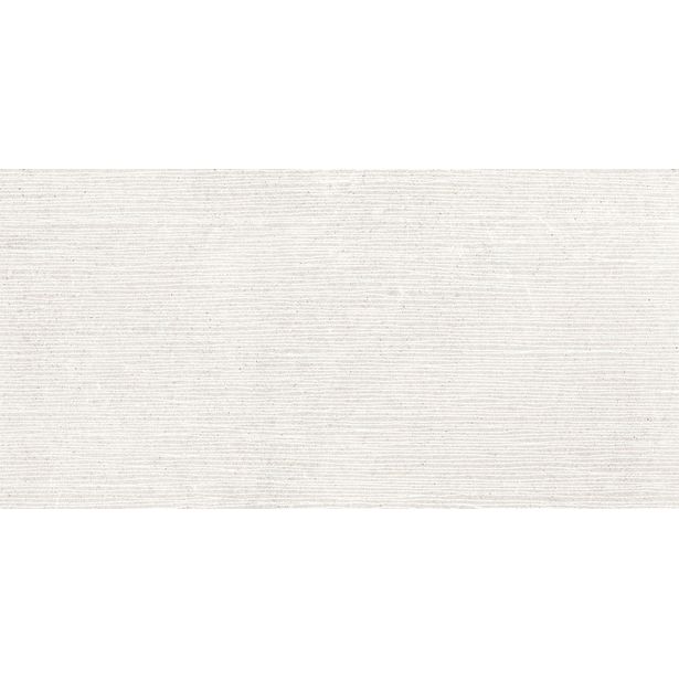 Lattialaatta Pukkila Ease Extrawhite Ribbed, matta, sileä, 59.8x119.8cm