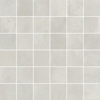 Mosaiikkilaatta Pukkila Cocoon mosaiikki White, himmeä, sileä, 50x50mm