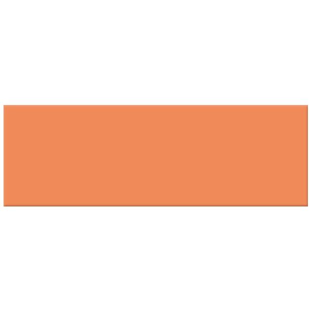 Seinälaatta Pukkila Harmony Tangerine, kiiltävä, sileä, 297x97mm