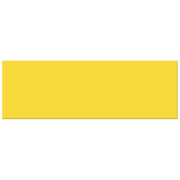 Seinälaatta Pukkila Harmony Yellow, himmeä, sileä, 297x97mm