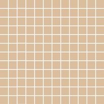 Mosaiikkilaatta Pukkila Mosaico Porcelanico Straw Yellow, himmeä, sileä, 25x25mm