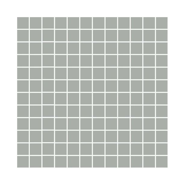 Mosaiikkilaatta Pukkila Mosaico Porcelanico Blue-Grey, himmeä, sileä, 25x25mm
