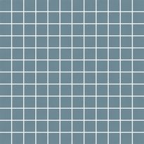 Mosaiikkilaatta Pukkila Mosaico Porcelanico Blue, himmeä, sileä, 25x25mm