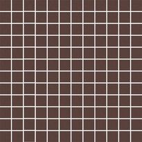 Mosaiikkilaatta Pukkila Mosaico Porcelanico Brown, himmeä, sileä, 25x25mm