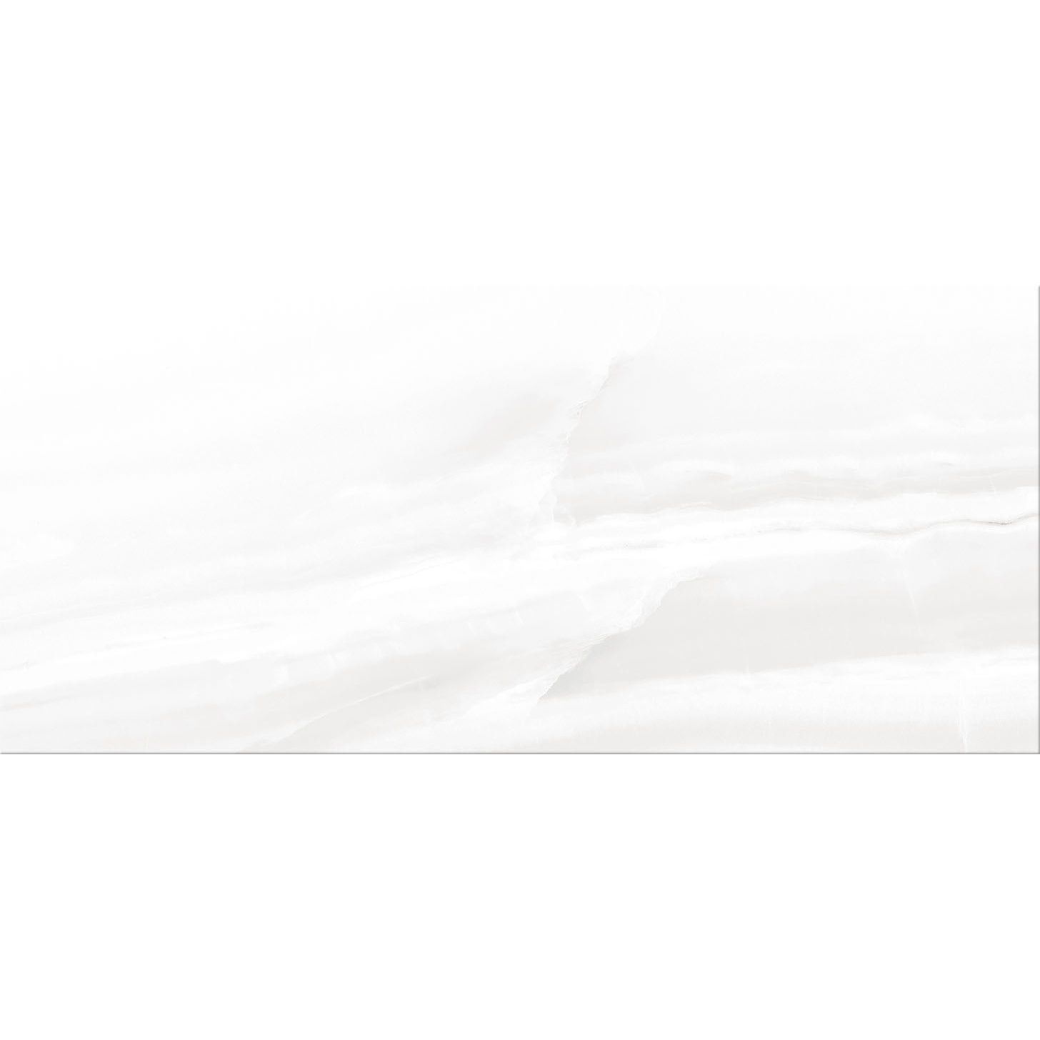 Seinälaatta Pukkila Glam Onice Bianco, kiiltävä, sileä, 547x247mm