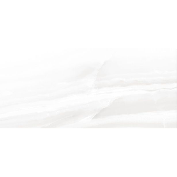 Seinälaatta Pukkila Glam Onice Bianco, kiiltävä, sileä, 547x247mm