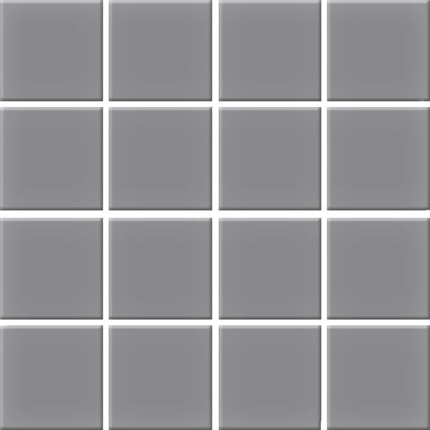 Mosaiikkilaatta Pukkila Color Lead Grey, himmeä, sileä, 47x47mm