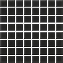 Mosaiikkilaatta Pukkila Color Black, himmeä, sileä, 22x22mm
