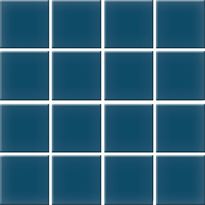 Mosaiikkilaatta Pukkila Color Petrol Blue, himmeä, sileä, 47x47mm