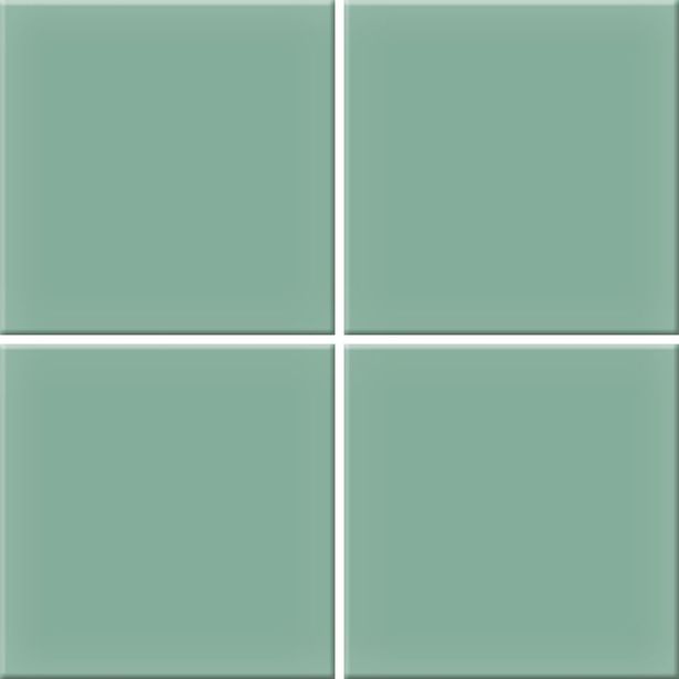 Mosaiikkilaatta Pukkila Color Sea Green, himmeä, sileä, 97x97mm