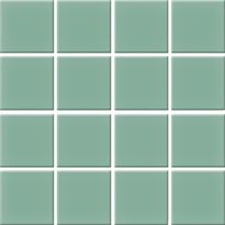 Mosaiikkilaatta Pukkila Color Sea Green, himmeä, sileä, 47x47mm