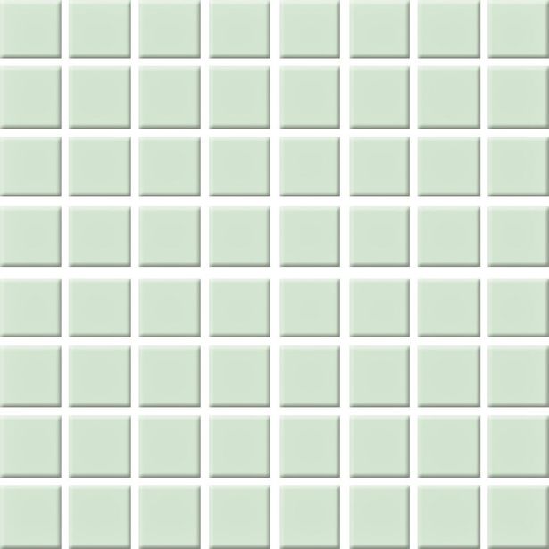 Mosaiikkilaatta Pukkila Color Water Green, himmeä, sileä, 22x22mm