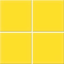 Lattialaatta Pukkila Color Yellow, himmeä, sileä, 97x97mm