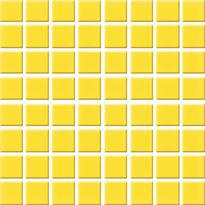 Mosaiikkilaatta Pukkila Color Yellow, himmeä, sileä, 22x22mm