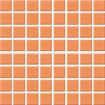Mosaiikkilaatta Pukkila Color Tangerine, himmeä, sileä, 22x22mm