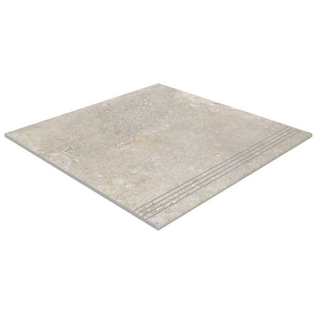 Lattialaatta Pukkila Stone Age Greige, 59.2x59.2cm, tasapintainen