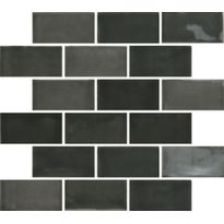 Seinälaatta Pukkila New Zellige Olive, kiiltävä, strukturoitu, 65x130mm