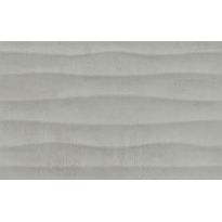Kuviolaatta Pukkila Cosy Grey Wave, himmeä, struktuuri, 397x247mm