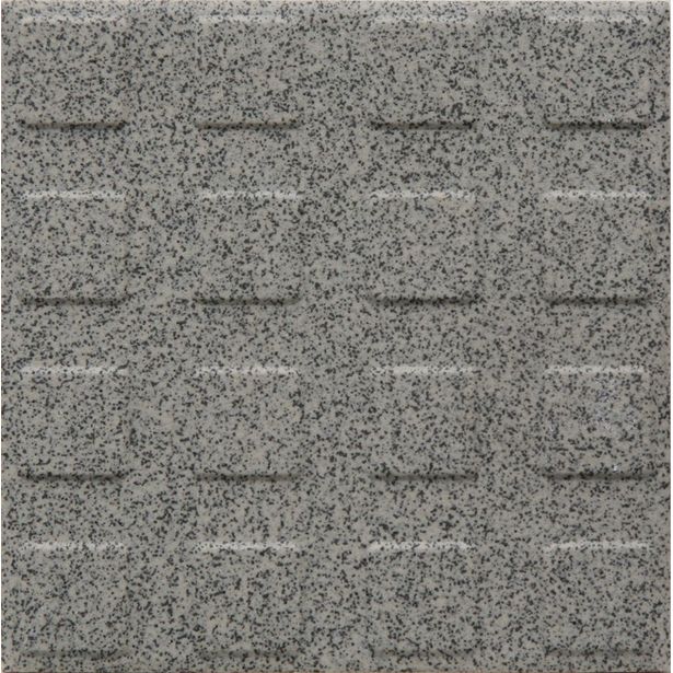 Lattialaatta Pukkila Natura Speckled Grey, himmeä, struktuuri, neliönasta, 96x96mm