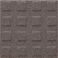 Lattialaatta Pukkila Natura Granite Burgundy, himmeä, struktuuri, neliönasta, 96x96mm
