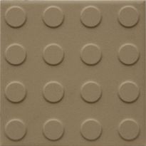 Lattialaatta Pukkila Natura Tumma Beige, himmeä, struktuuri, pyörönasta, 96x96mm