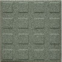 Lattialaatta Pukkila Natura Granite Green, himmeä, struktuuri, neliönasta, 96x96mm