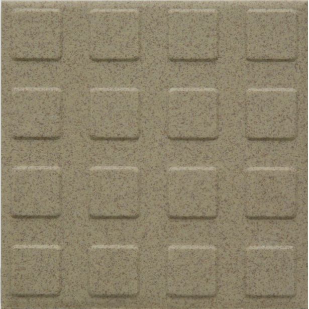 Lattialaatta Pukkila Natura Speckled Yellow, himmeä, struktuuri, neliönasta, 96x96mm