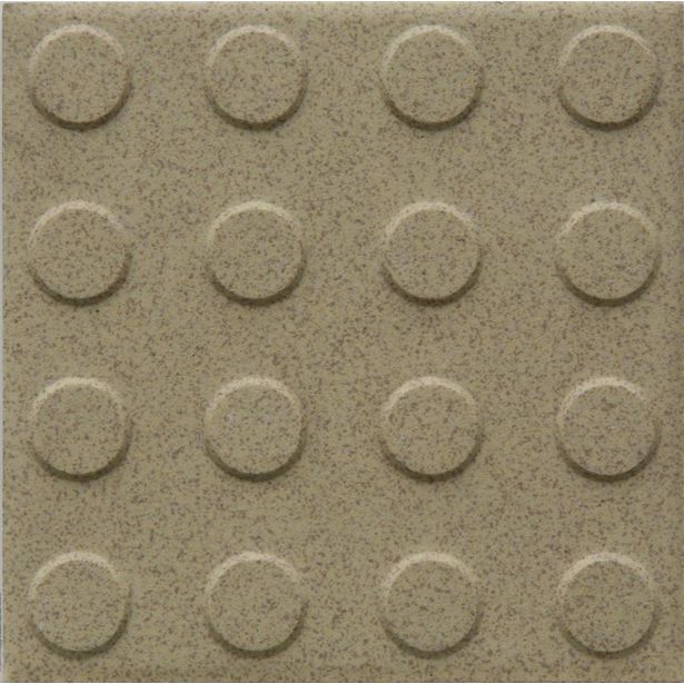 Lattialaatta Pukkila Natura Speckled Yellow, himmeä, struktuuri, pyörönasta, 96x96mm