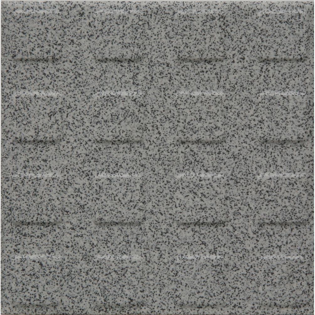 Lattialaatta Pukkila Natura Speckled White, himmeä, struktuuri, neliönasta, 96x96mm