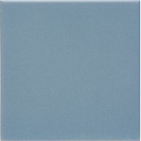 Lattialaatta Pukkila Natura Sininen, himmeä, sileä, 96x96mm, lasikuituverkossa