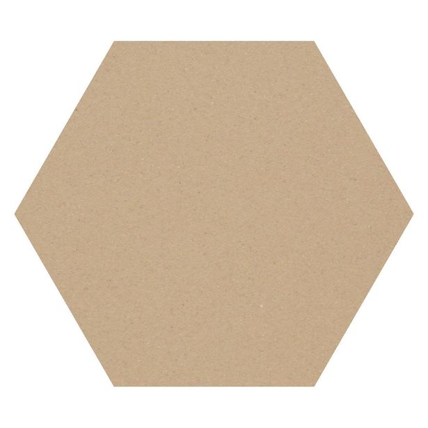 Lattialaatta Pukkila Natura 6-kulmainen Tumma Beige, himmeä, sileä, 115x100mm