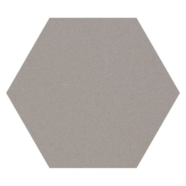Lattialaatta Pukkila Natura 6-kulmainen Vaaleanharmaa, himmeä, sileä, 115x100mm