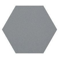 Lattialaatta Pukkila Natura 6-kulmainen Tummanharmaa, himmeä, sileä, 115x100mm
