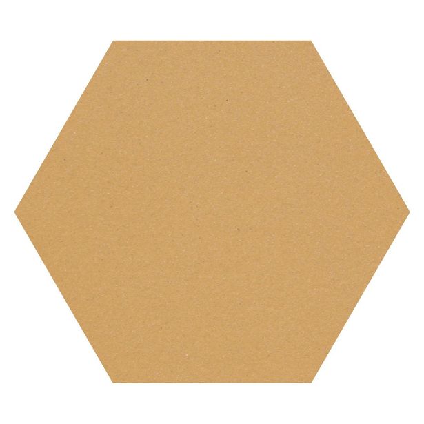 Lattialaatta Pukkila Natura 6-kulmainen Okrankeltainen, himmeä, sileä, 115x100mm