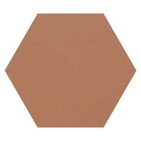 Lattialaatta Pukkila Natura 6-kulmainen Keskiruskea, himmeä, sileä, 115x100mm