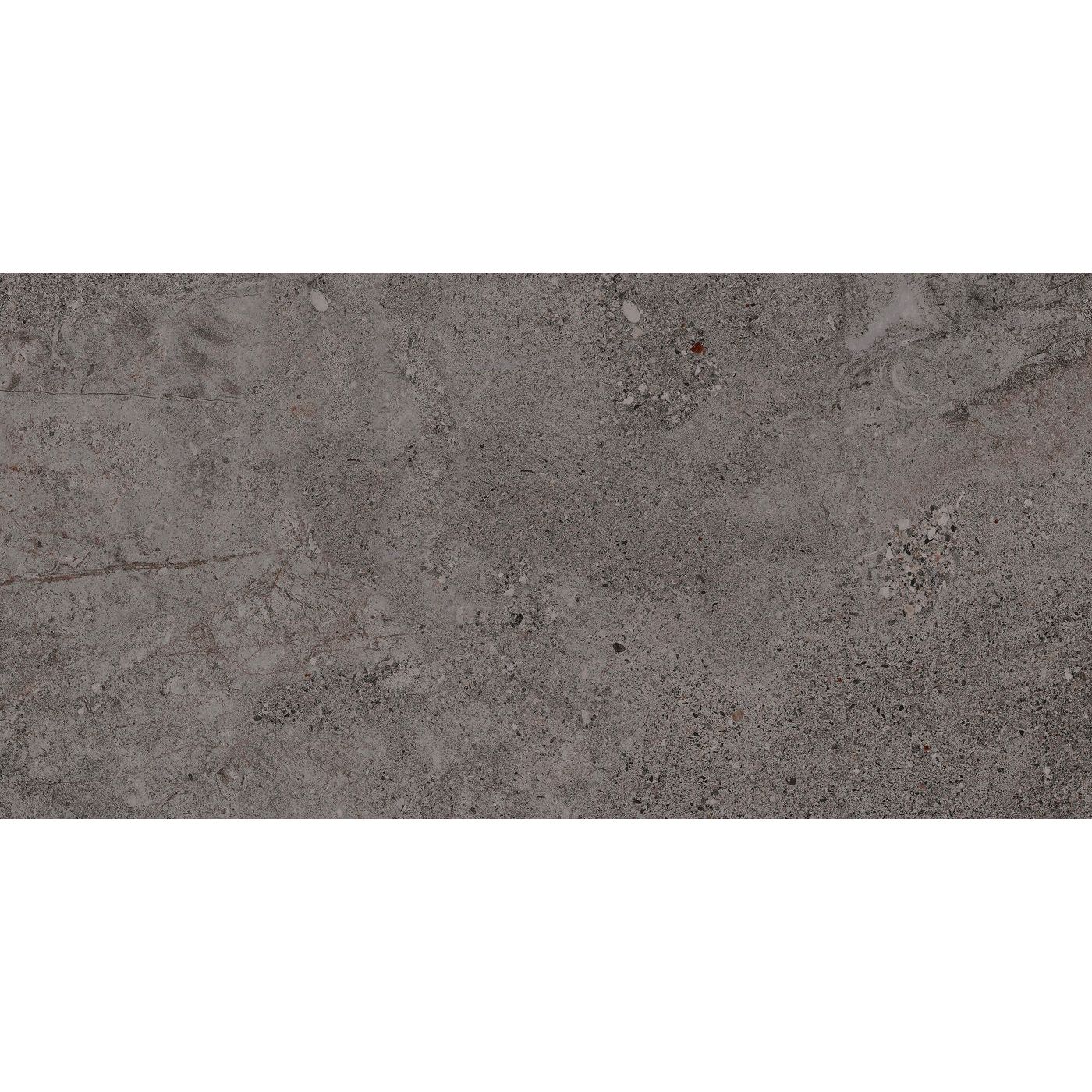 Seinälaatta Pukkila Stone Age Anthracite, 29.5x59.2cm, matta