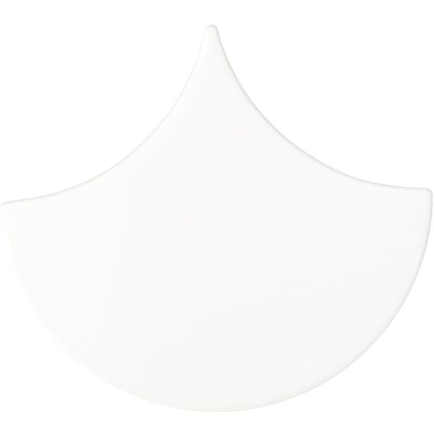 Seinälaatta Pukkila Scales Branco, kiiltävä, sileä, 150x135mm