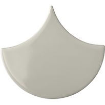 Seinälaatta Pukkila Scales Cinza Claro, kiiltävä, sileä, 150x135mm