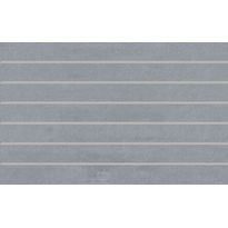 Seinälaatta Laattapiste LPC Minimal Grey Precut, 25x40cm, lasitettu kaakeli, tasapintainen, matta, valesauma