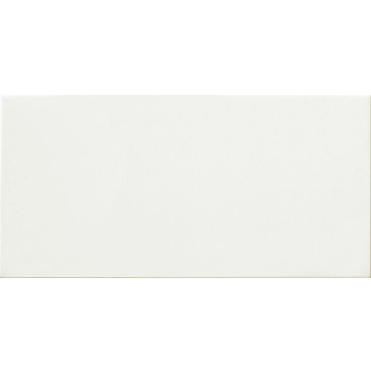 Seinälaatta Laattapiste LPC Listelo matta tasapintainen Blanco Mate 20x10cm