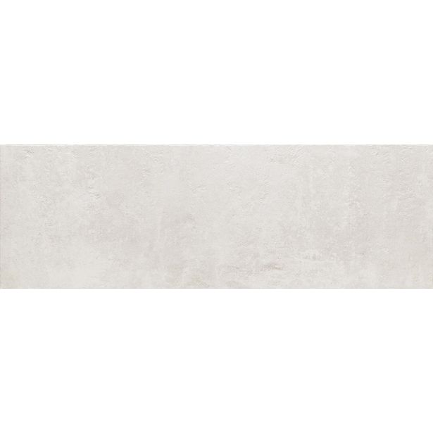 Seinälaatta Laattapiste LPC Baltimore White, 33.3x100cm, lasitettu kaakeli, strukturoitu, matta, rektifioitu