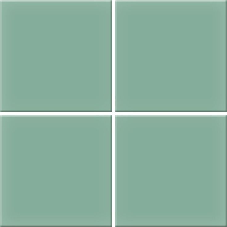 Lattialaatta Pukkila Color Sea Green, himmeä, sileä, 97x97mm