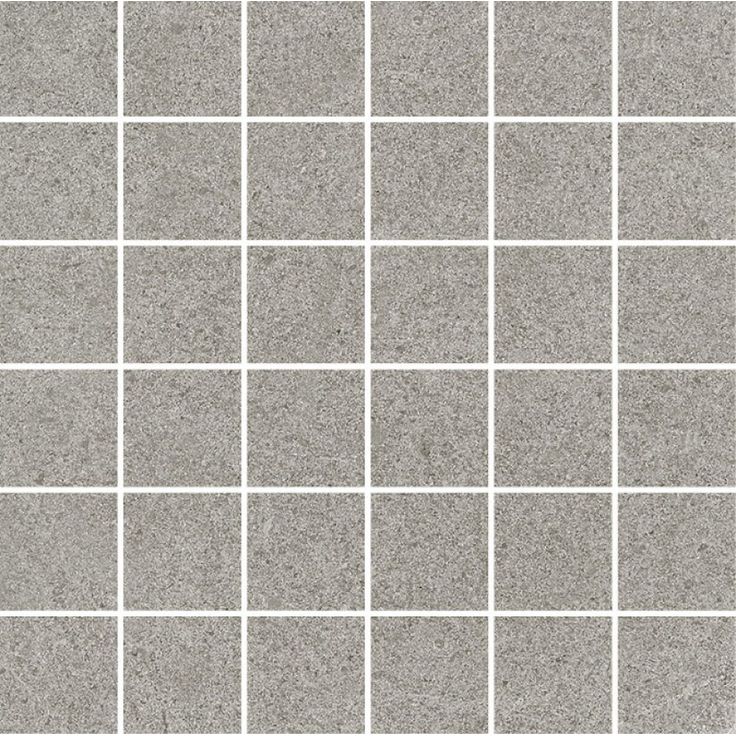 Mosaiikkilaatta Pukkila Landstone Grey, himmeä, sileä, 48x48mm